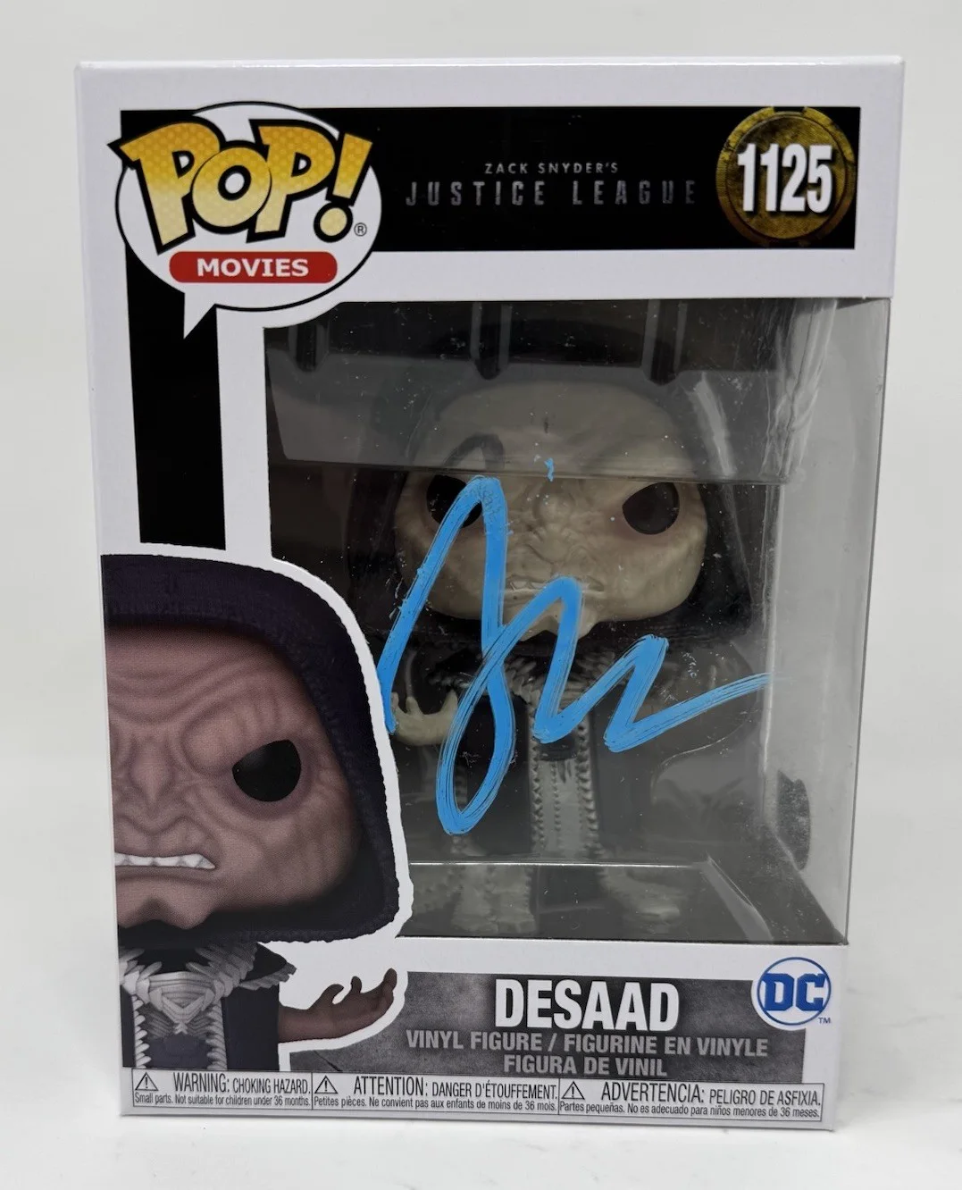 Zack Snyder — Zack Snyder Signed Justice League Desaad Funko Pop #1125 Autograph Beckett COA