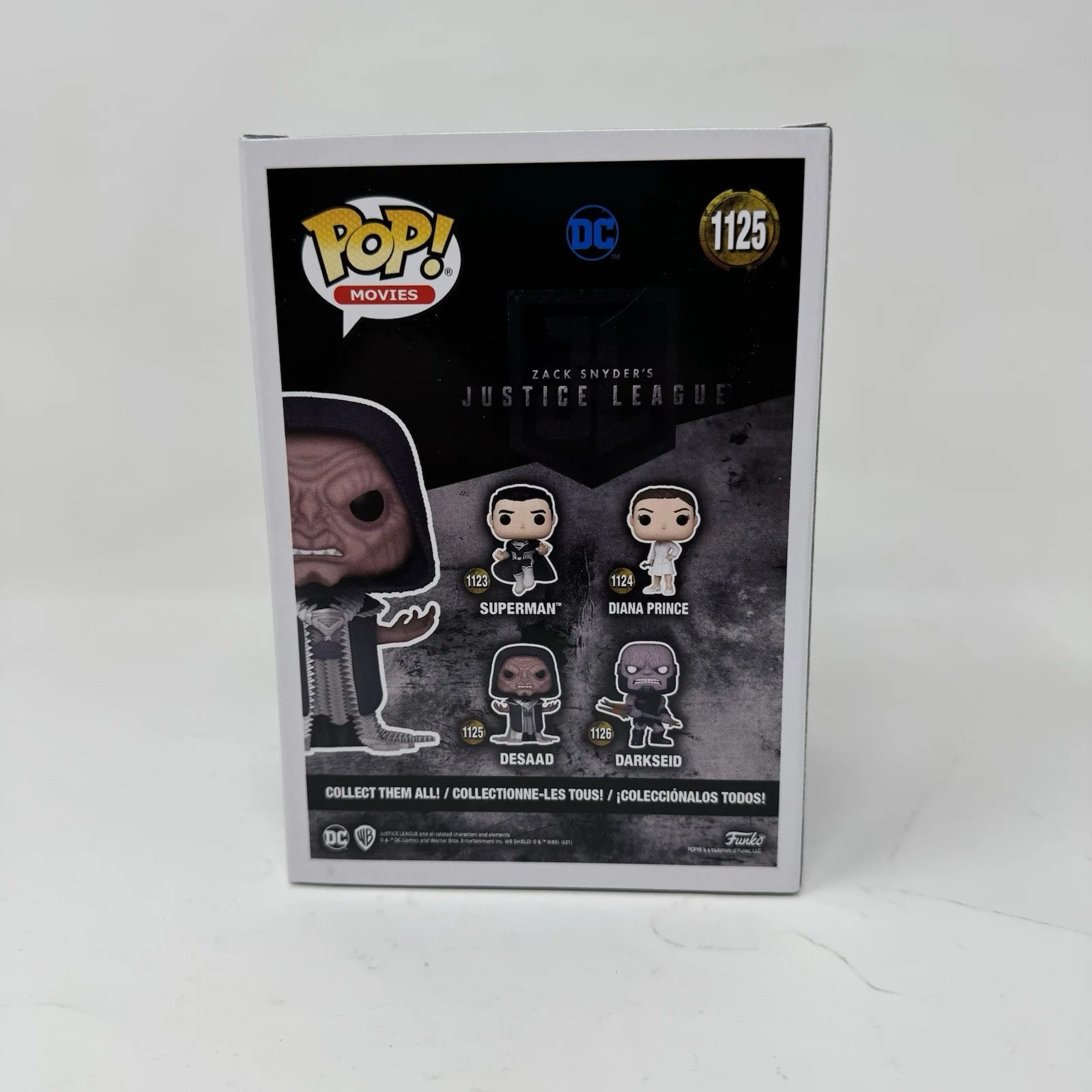 Zack Snyder — Zack Snyder Signed Justice League Desaad Funko Pop #1125 Autograph Beckett COA, изображение 3