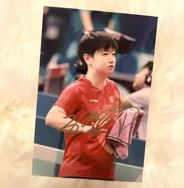孙颖莎 Sun Yingsha Signature Photo, image 2