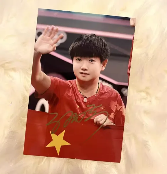 孙颖莎 Sun Yingsha Signature Photo, image 3