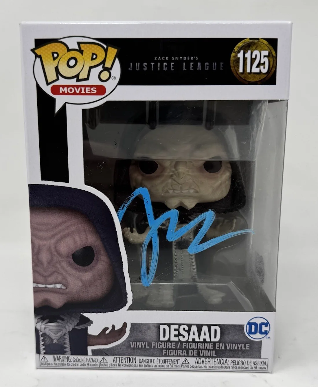 Zack Snyder — Zack Snyder Signed Justice League Desaad Funko Pop #1125 Autograph Beckett COA
