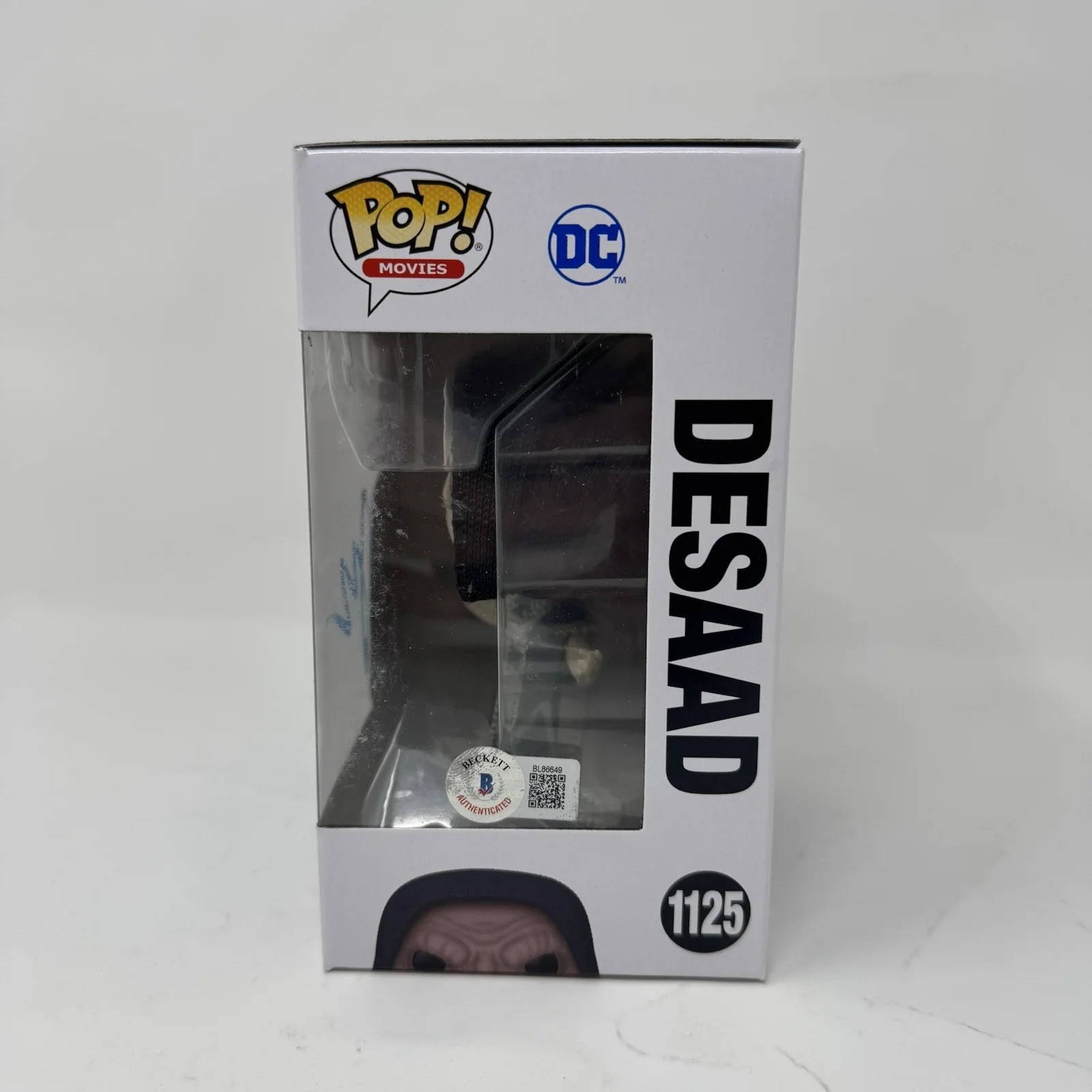 Zack Snyder — Zack Snyder Signed Justice League Desaad Funko Pop #1125 Autograph Beckett COA, изображение 2