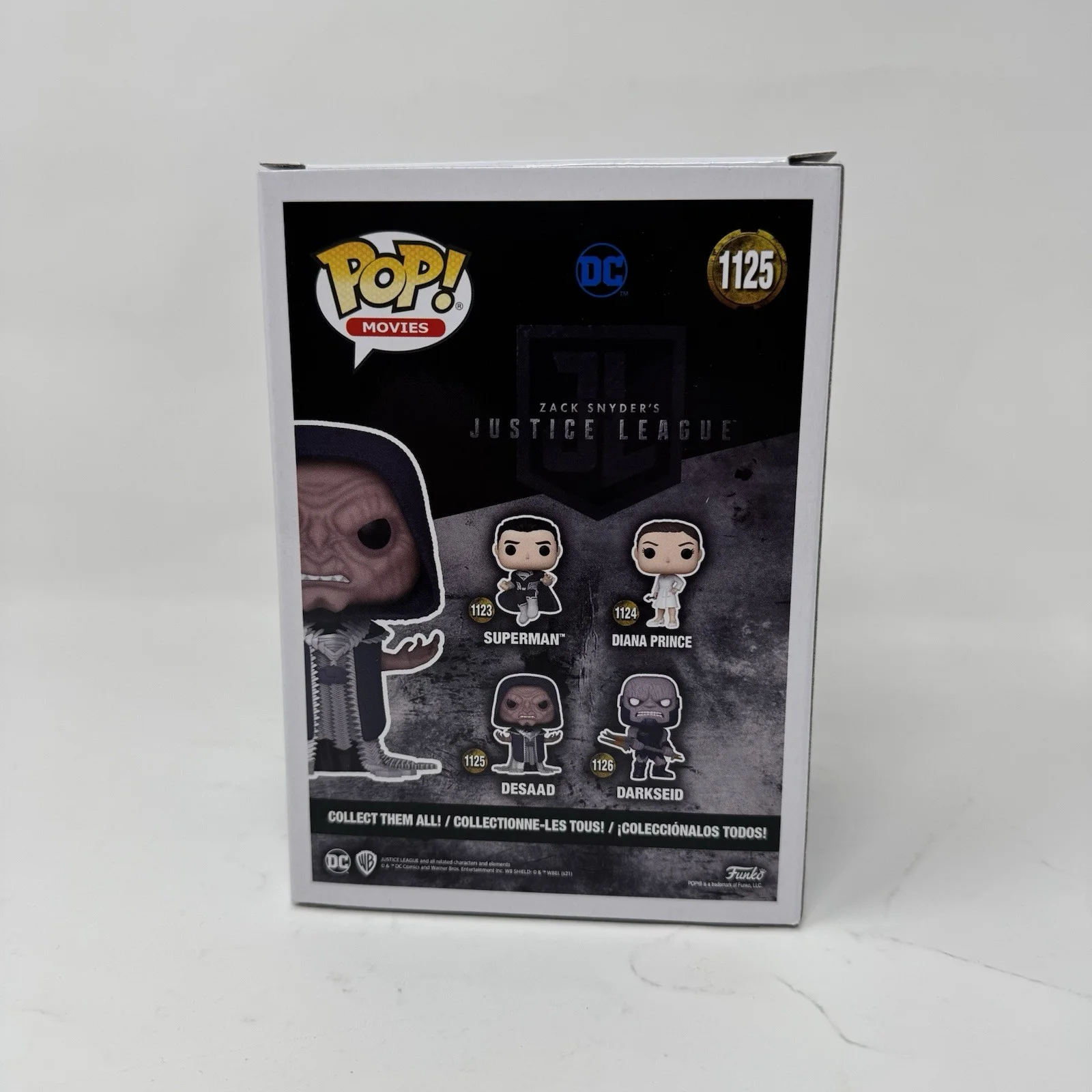 Zack Snyder — Zack Snyder Signed Justice League Desaad Funko Pop #1125 Autograph Beckett COA, изображение 3