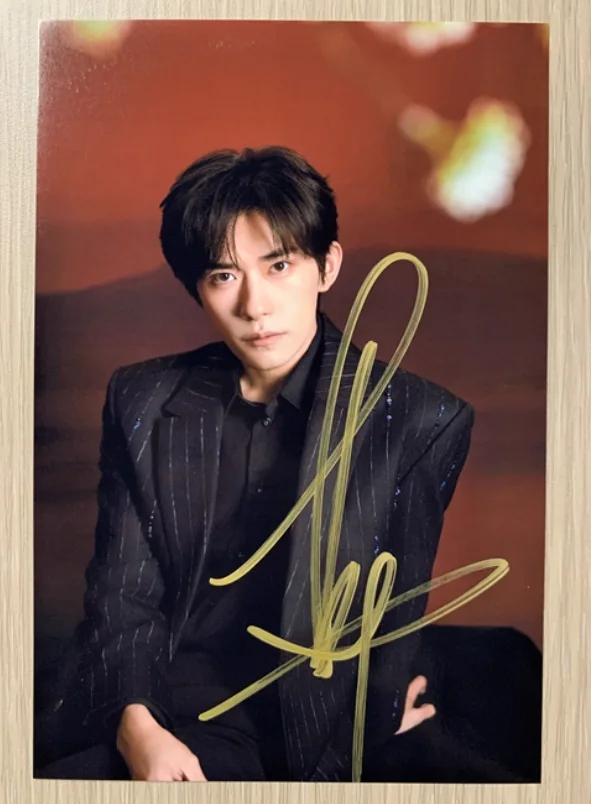 Celebrity Signature Photo Signature Photo Yiyang Qianxi 6-Inch Set Photo, изображение 4