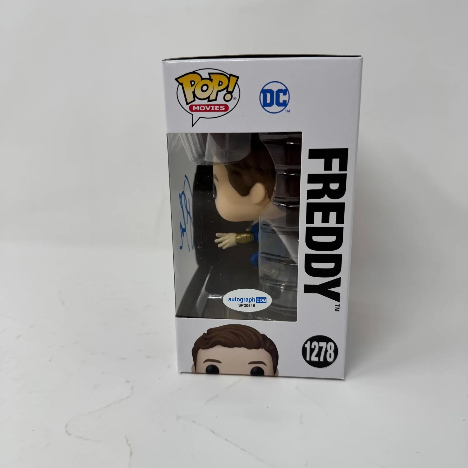 Jack Dylan Grazer — Jack Dylan Grazer Signed Shazam! Fury of the Gods Freddy Funko Pop 1278 ACOA COA, изображение 3