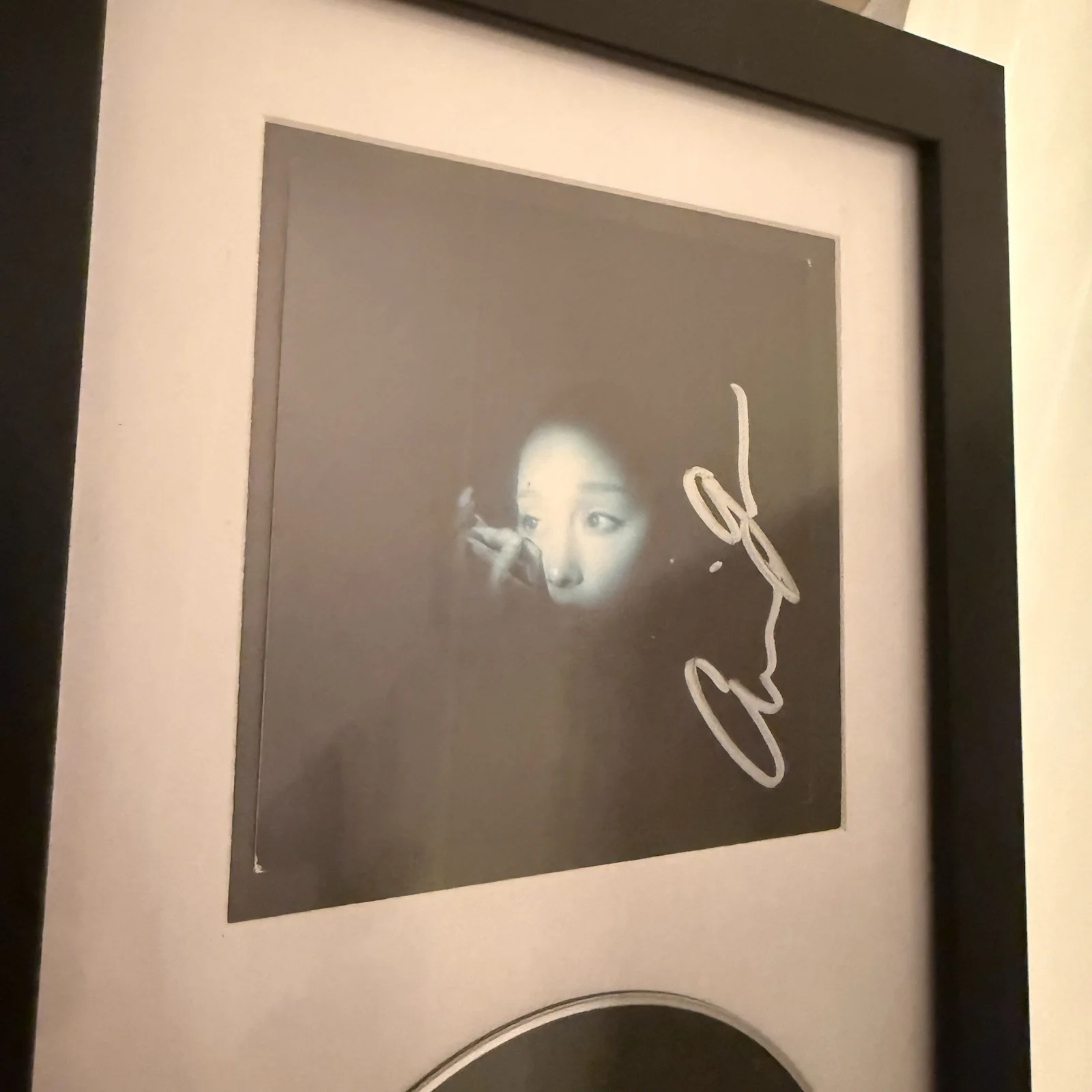*Signed & Framed* Ariana Grande Eternal Sunshine CD, image 2
