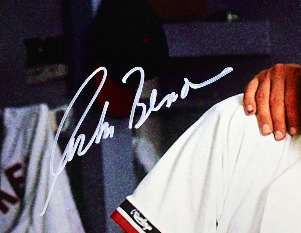 Charlie Sheen Tom Berenger Corbin Bernsen — Charlie Sheen Tom Berenger Corbin Bernsen Signed Major League 16x20 Photo- JSA W, изображение 2