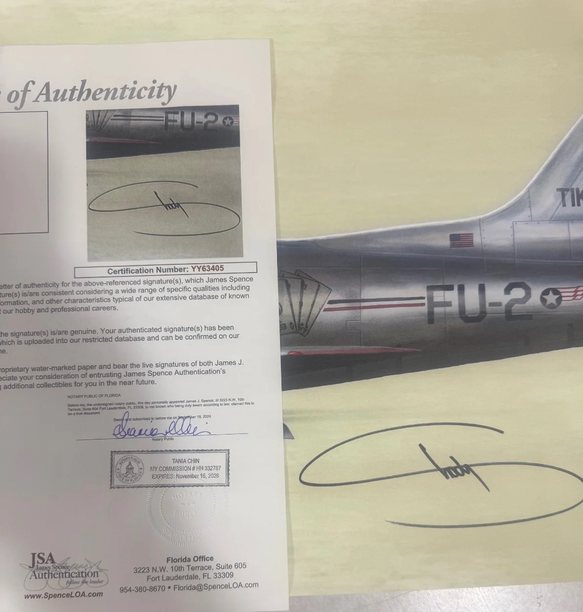 EMINEM Signed 12x24 Kamikaze Album Lithograph Slim Shady JSA LOA, изображение 2