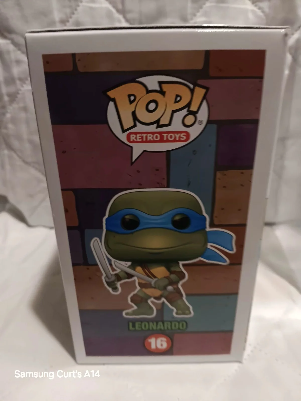 Brian Tochi — Brian Tochi Signed Leonardo TMNT Funko Pop #16 JSA CERT W/COA, изображение 4