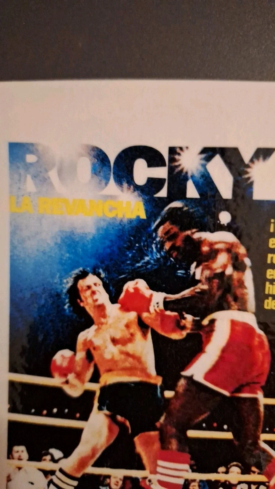 "Rocky II" 1979 Theatrical Film Release Poster Fine Art Modern Postcard, изображение 4