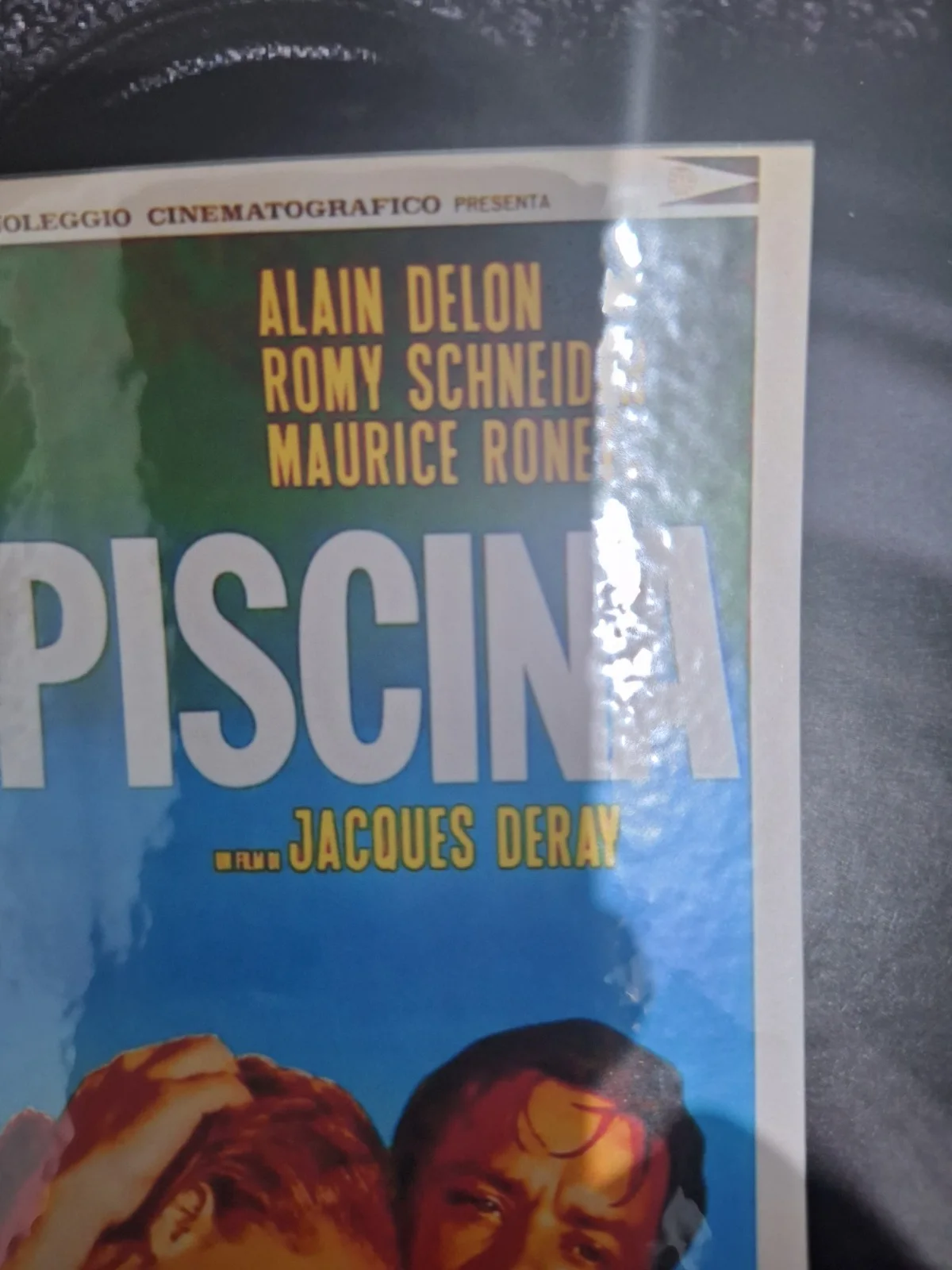 VINTAGE "La Piscine" 1969 Theatrical Film Poster Fine Art Modern Postcard, изображение 5