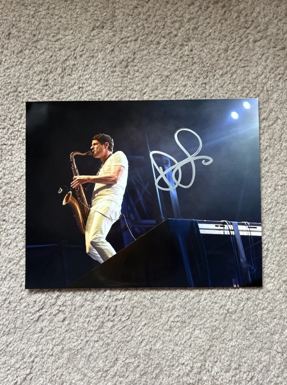 Dominic Lalli Signed Autographed 8x10 Photo Big Gigantic EDM Saxophone DJ PROOF!, изображение 3