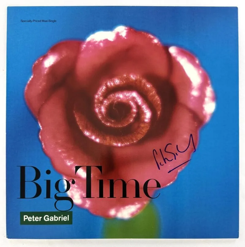 Peter Gabriel — Peter Gabriel Genesis Signed Autograph Album Vinyl Record LP w/ Beckett COA