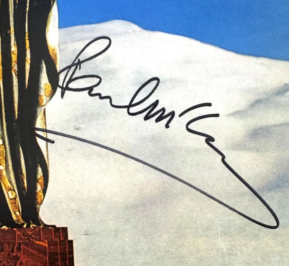 Paul McCartney — Paul McCartney Beatles Signed Autograph Wings Greatest Album Record Beckett COA, изображение 3