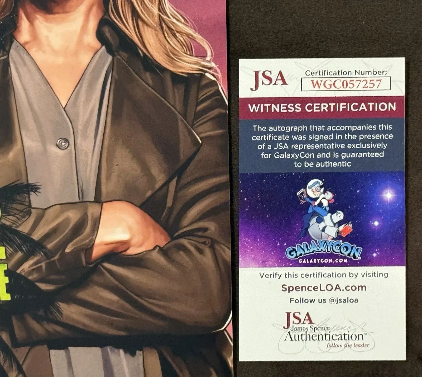 Maggie Lawson — Kirsten Nelson Psych 2 Lassie Come Home 8x10 Signed Photo JSA Autograph, изображение 3