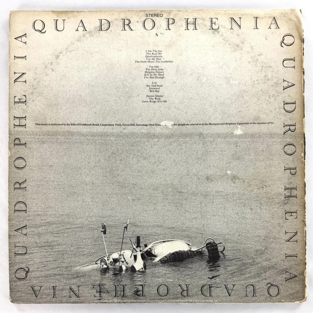 Roger Daltrey, Pete Townshend — Roger Daltrey & Pete Townshend Signed Autograph The Who Quadrophenia Beckett COA, image 2