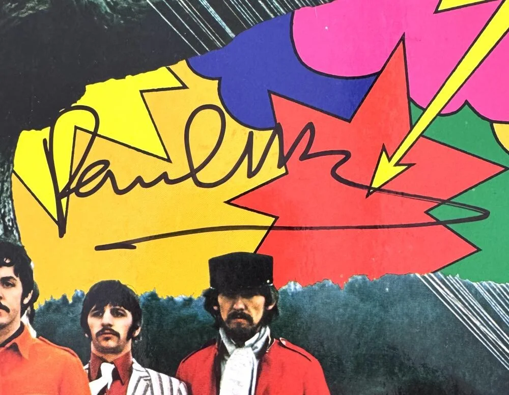 Paul McCartney — Paul McCartney The Beatles Signed Autograph Album Vinyl Record w/ LP Beckett COA, изображение 3