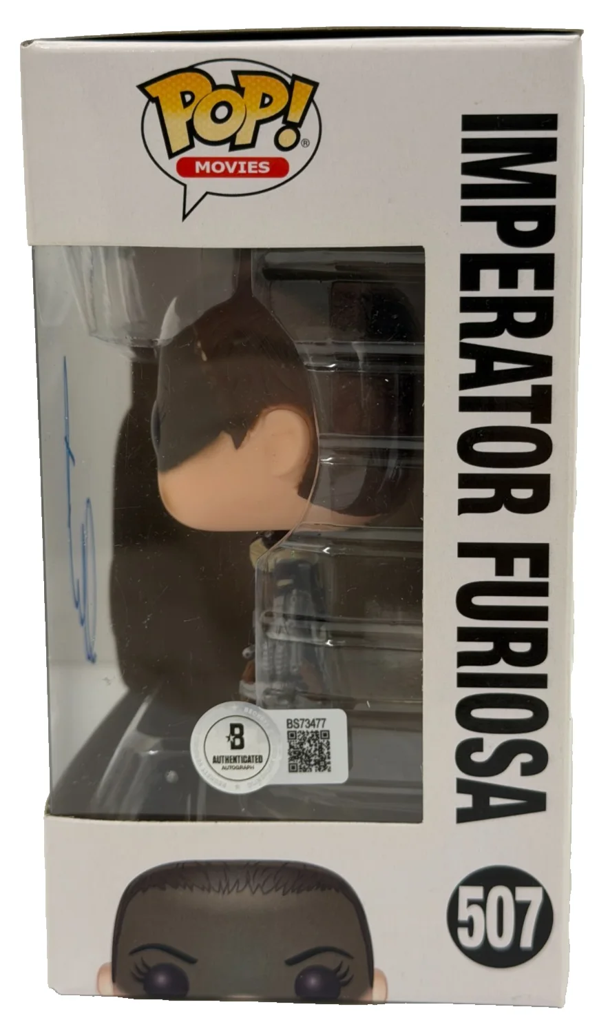 Charlize Theron — Charlize Theron Signed Furiosa Funko Mad Max Fury Road Autograph Beckett, изображение 2
