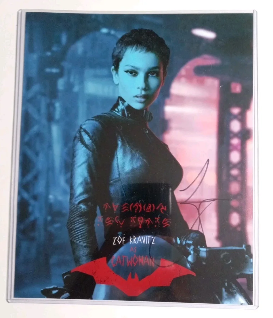 Zoe Kravitz — Zoe Kravitz Autographed The Batman Selina Kyle 8x10 Photo With C.O.A. Signed