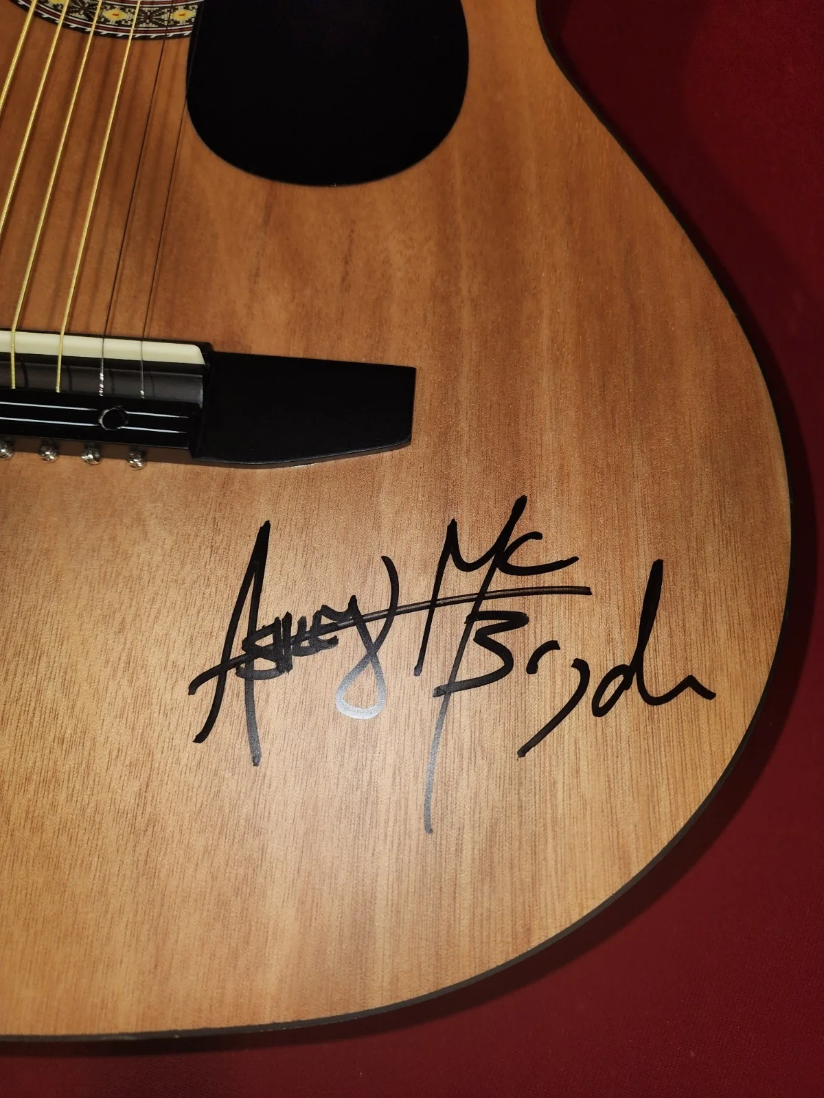Ashley McBryde Autographed Guitar, image 2