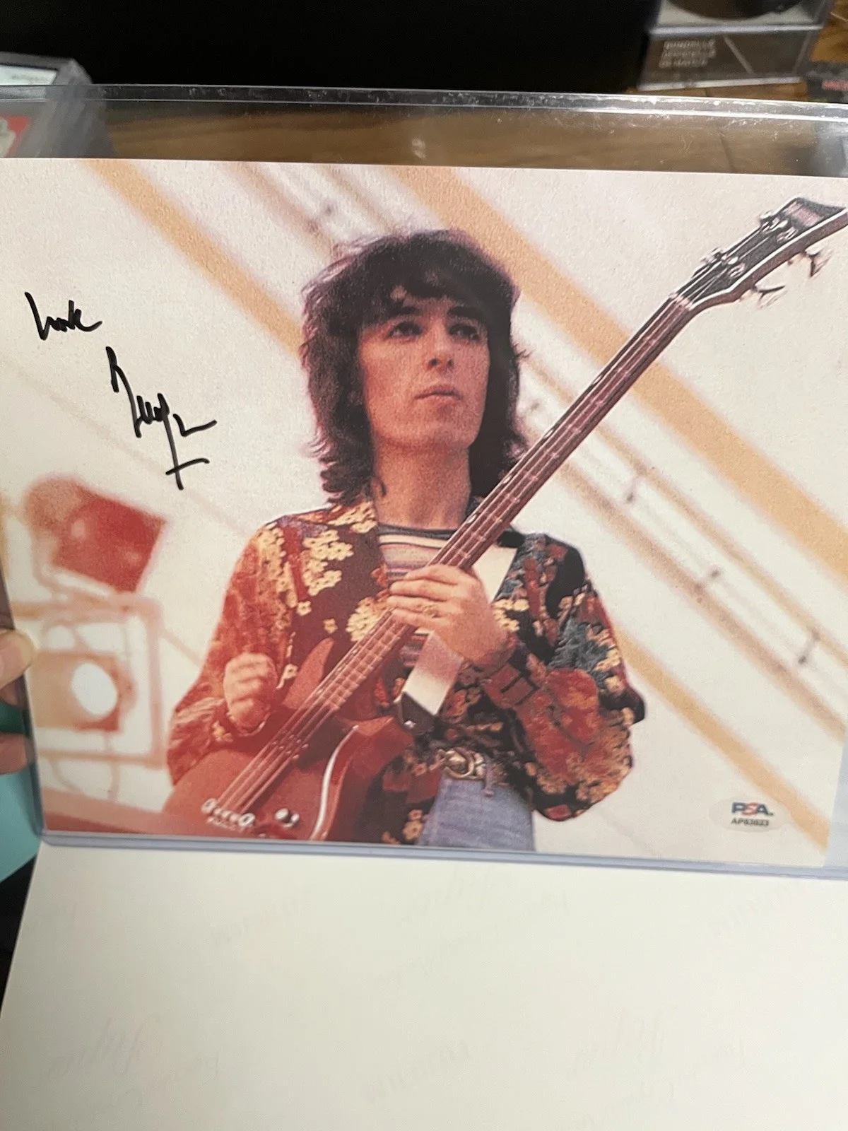 Autographed Bill Wyman Rolling Stones 8x10 Photo PSA Signed Auto Authentic, изображение 4