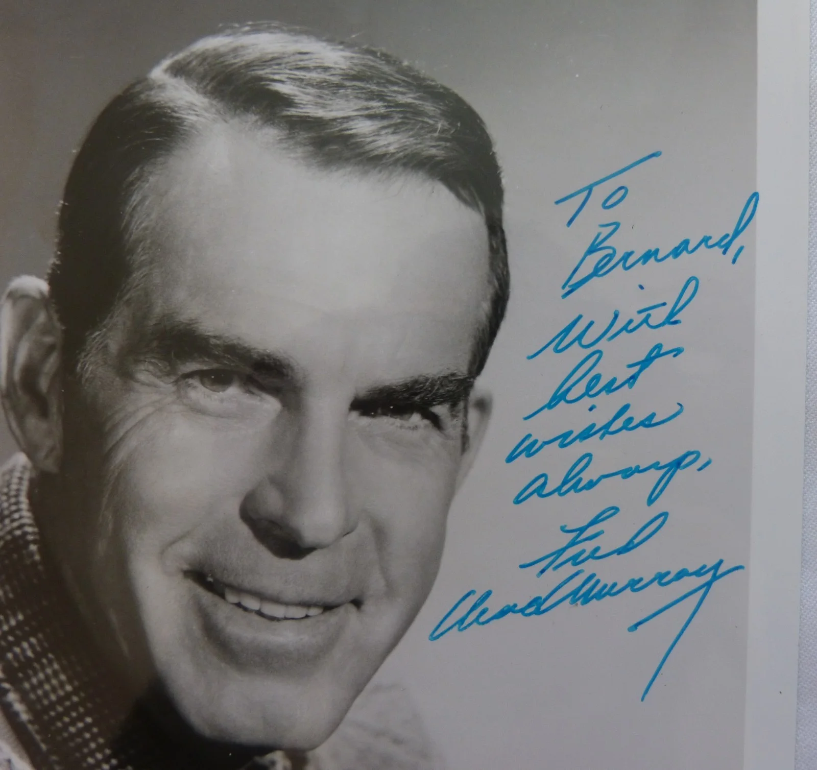 Fred MacMurray — Fred MacMurray signed photo /1, изображение 4