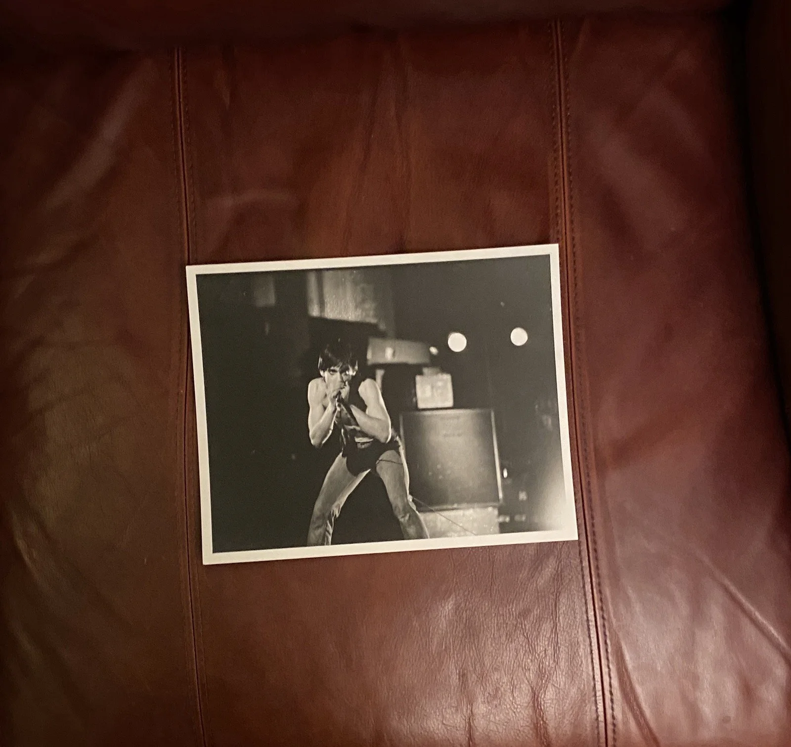 Iggy Pop 1980 Original Photo Darkroom Print 10x8 Inch From 35mm Film, изображение 2