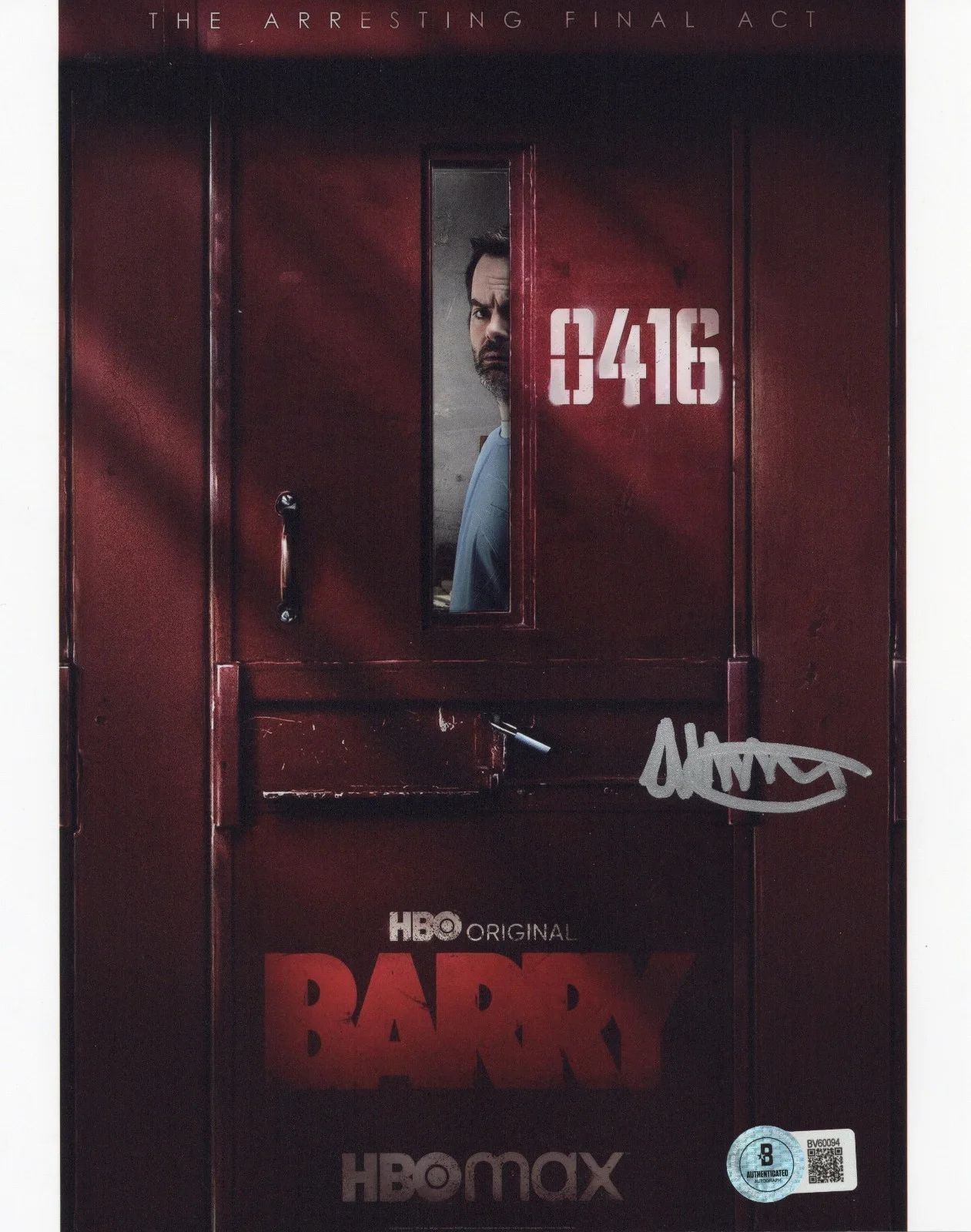 ALEC BERG SIGNED BARRY TV SHOW CREATOR 8x10 POSTER PHOTO 3 BAS BECKETT COA, изображение 2