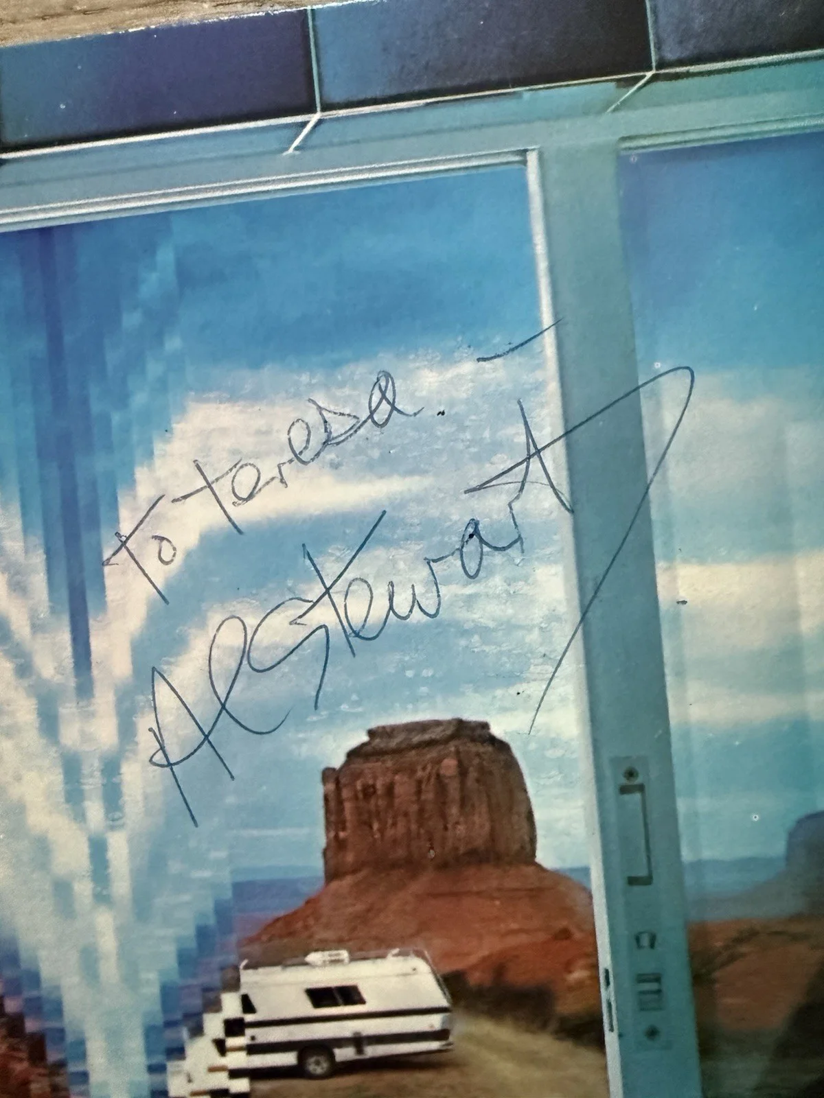 Al Stewart autographed Time Passages album, image 2