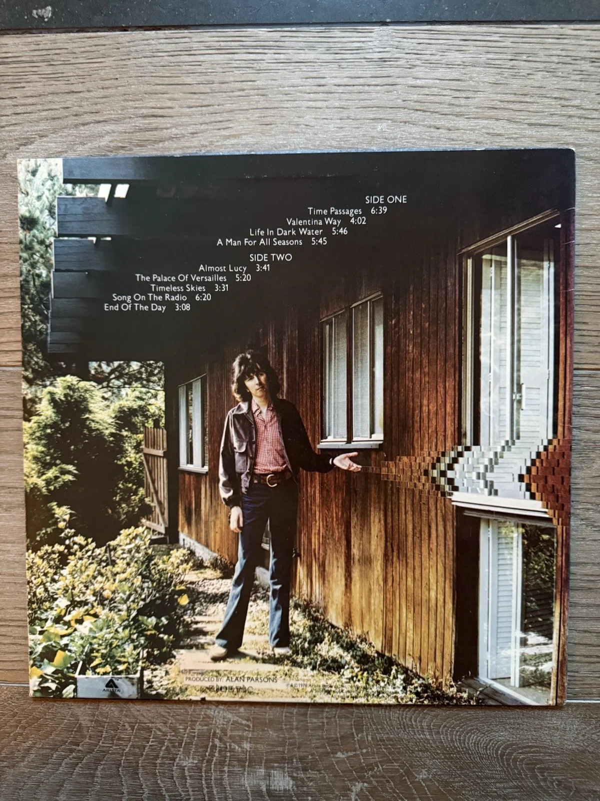 Al Stewart autographed Time Passages album, image 3