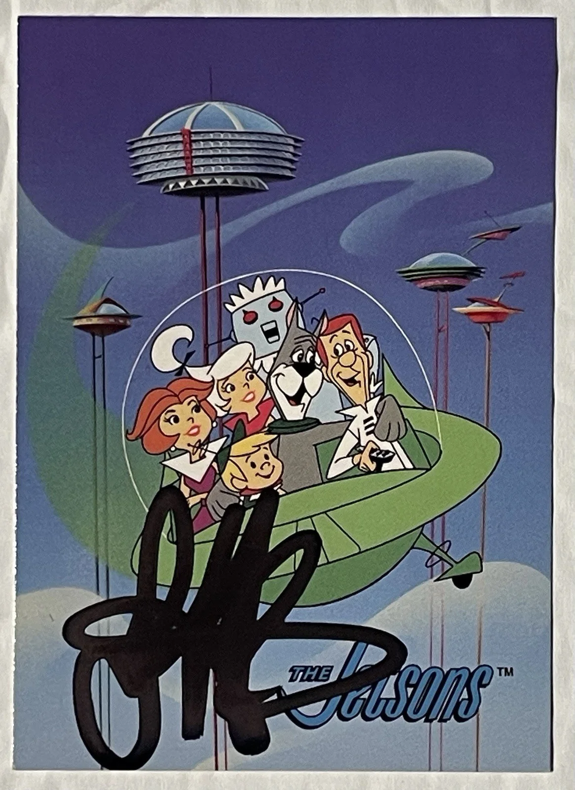 Tiffany Darwish — Tiffany Darwish Judy Jetson The Jetsons 1994 Cardz #36 Signed Card