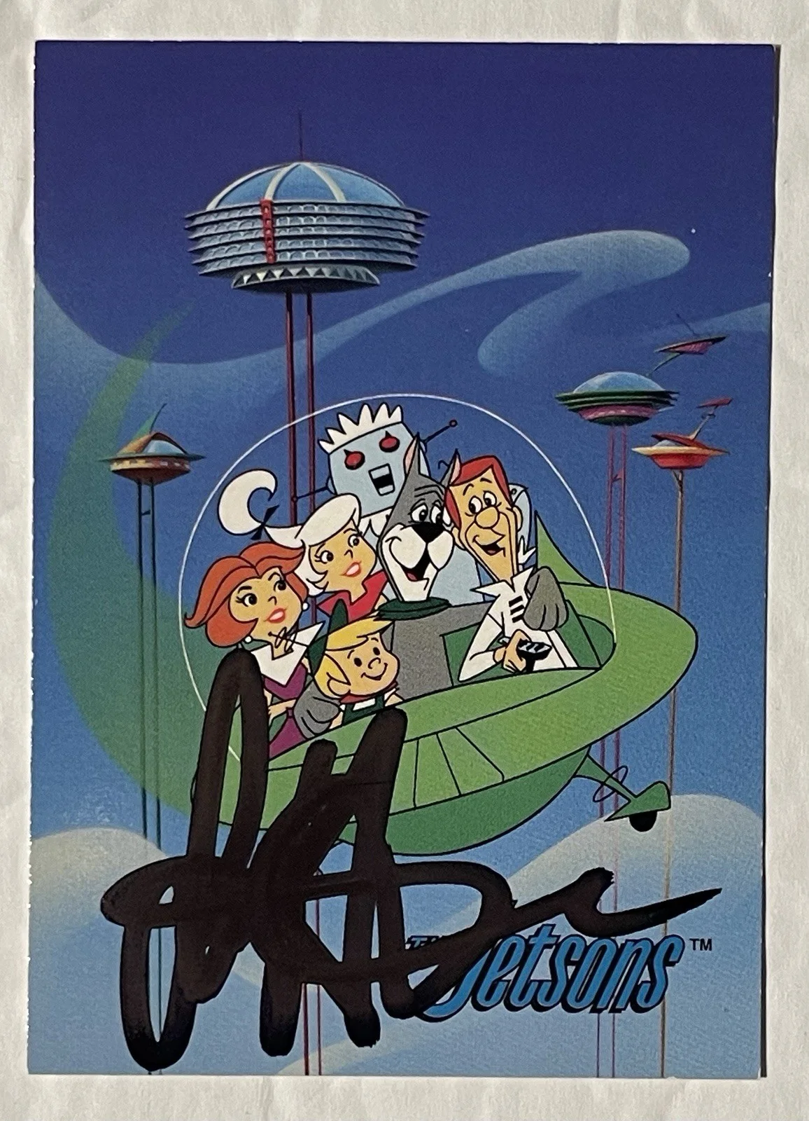 Tiffany Darwish — Tiffany Darwish Judy Jetson The Jetsons 1994 Cardz #36 Signed Card