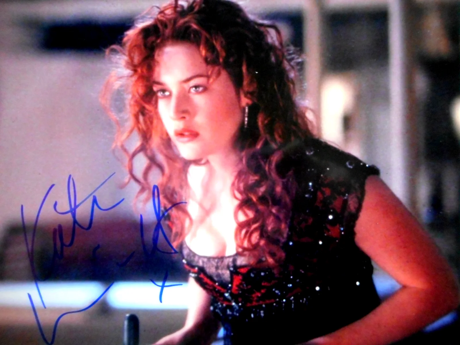 Kate Winslet — Kate Winslet signed TITANIC (1912) Rose Beautifull young 8x10 Photo W/COA & Holo