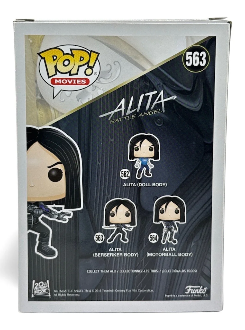 Rosa Salazar — Rosa Salazar Autograph Signed Alita (Berserker Body) Funko Pop with Beckett COA, изображение 2