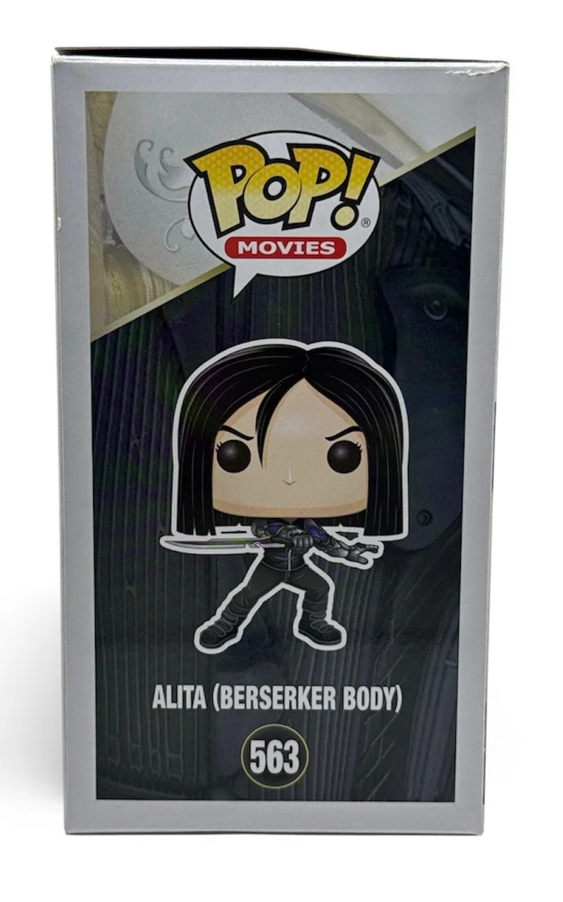 Rosa Salazar — Rosa Salazar Autograph Signed Alita (Berserker Body) Funko Pop with Beckett COA, изображение 3