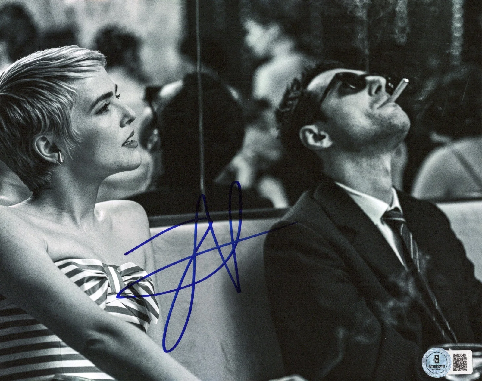 ZOEY DEUTCH SIGNED 'NOUVELLE VAGUE' 8x10 MOVIE PHOTO AUTOGRAPH BECKETT BAS COA, изображение 2