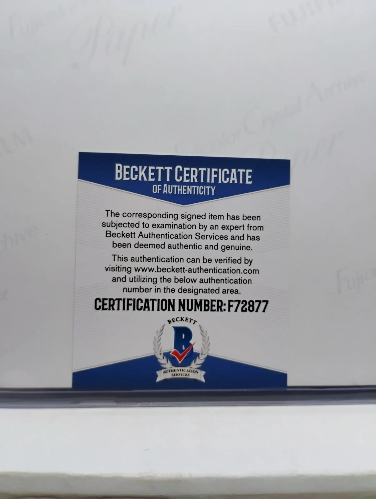 Jim Belushi — Jim Belushi 8x10 Auto Beckett COA K-9, image 4