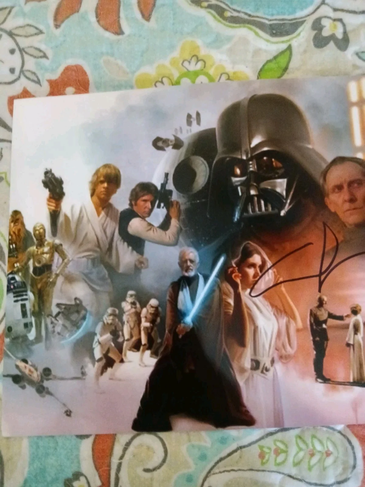George Lucas — George Lucas Star Wars Signed 8x10 COA W/Matching Numbered Sticker, изображение 2