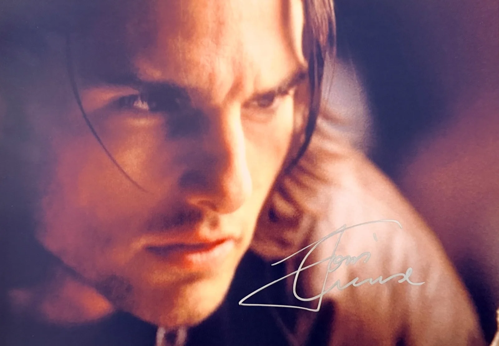 Tom Cruise — Tom Cruise Signed 8x11.5 Magnolia Photo w/ COA – Silver Autograph