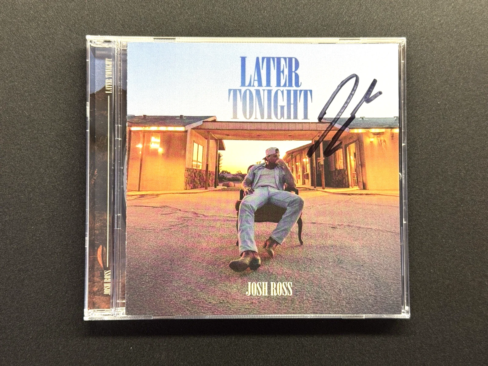 JOSH ROSS Signed CD Autograph Later Tonight Autographed Country Music, image 2