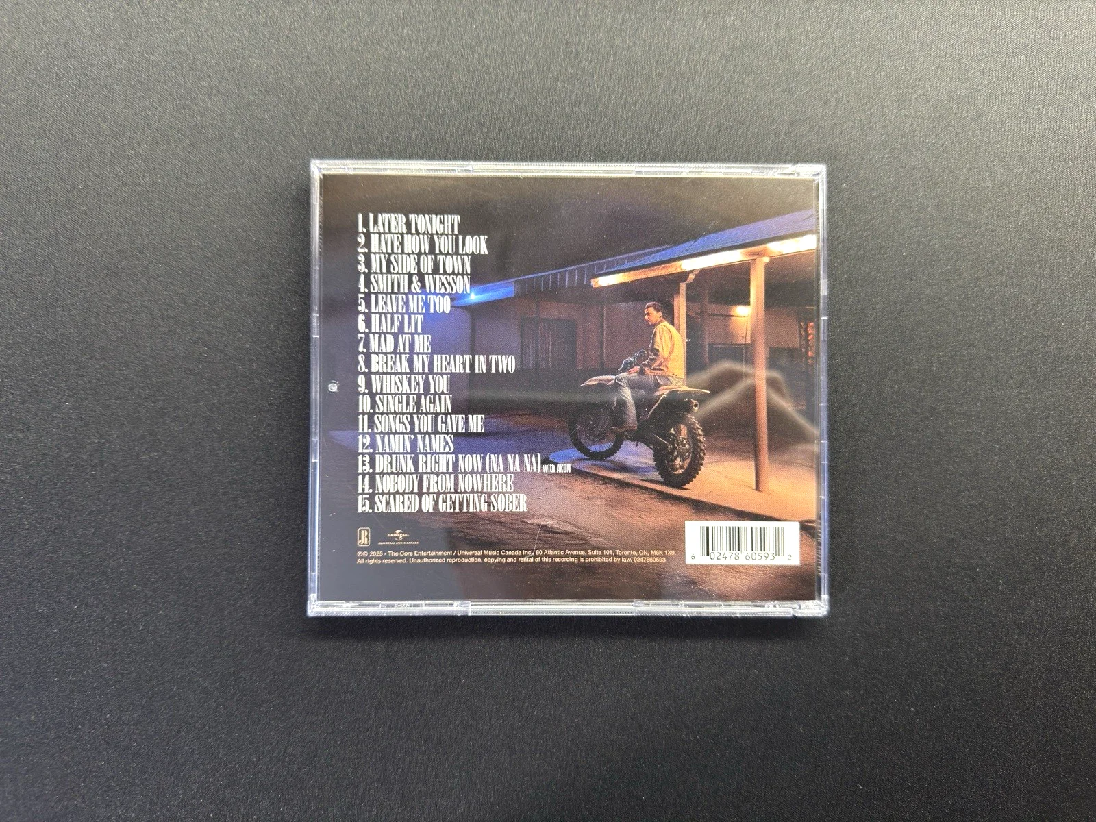 JOSH ROSS Signed CD Autograph Later Tonight Autographed Country Music, image 5