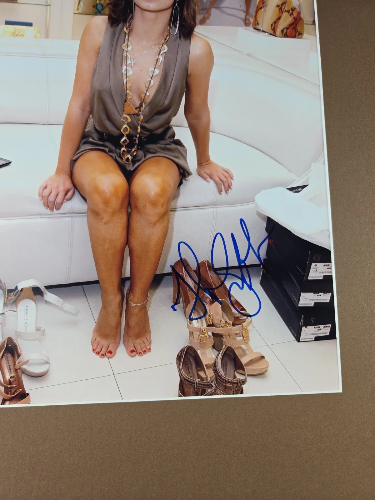 Karina Smirnoff Signed Photo Framed 16x20 Dancing With the Stars, image 2