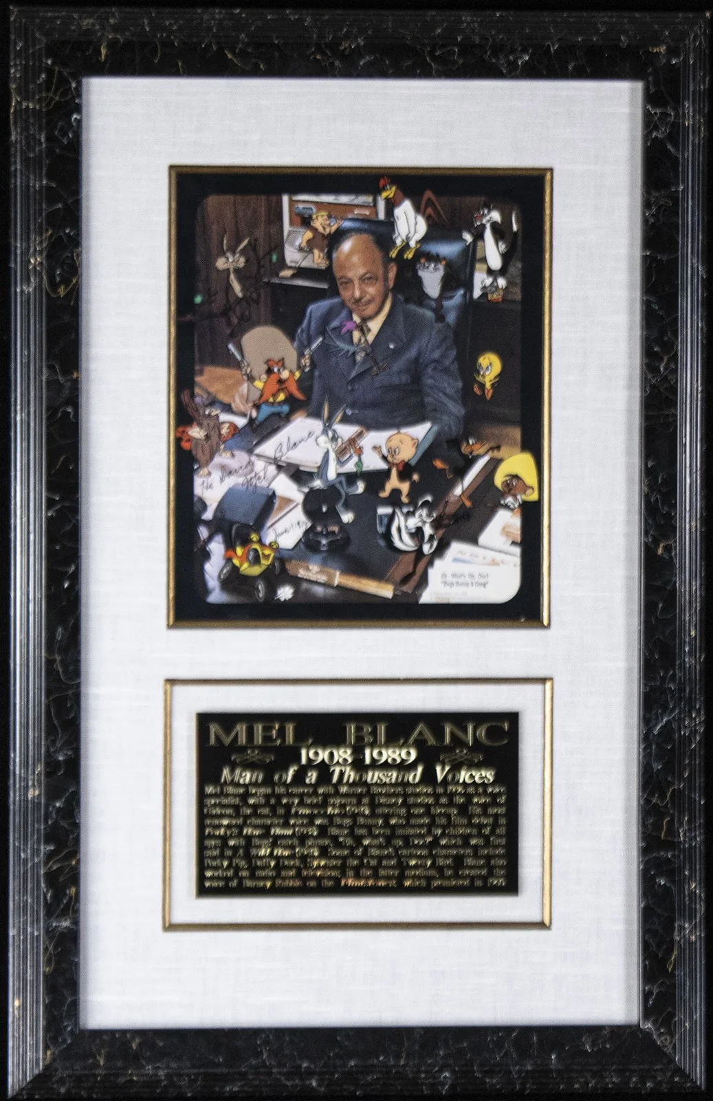 Mel Blanc — MEL BLANC - AUTOGRAPHED INSCRIBED PHOTOGRAPH 06/11/1979