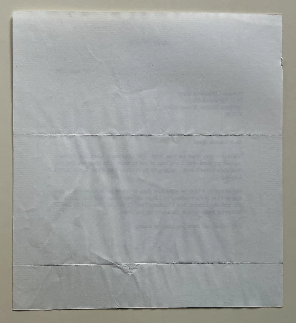 JUDI DENCH STAGE ACTRESS SIGNED TLS AUTOGRAPHED LETTER 2000, image 3