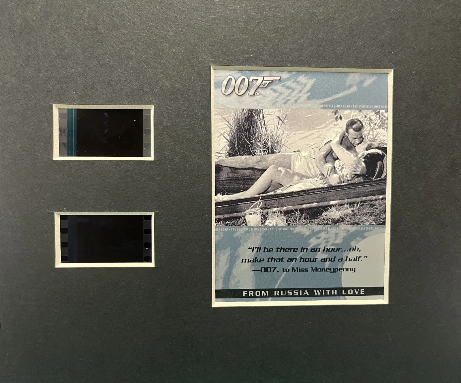 007 JAME BOND. From Russia with love. . 35mm Film Cell Display, image 3