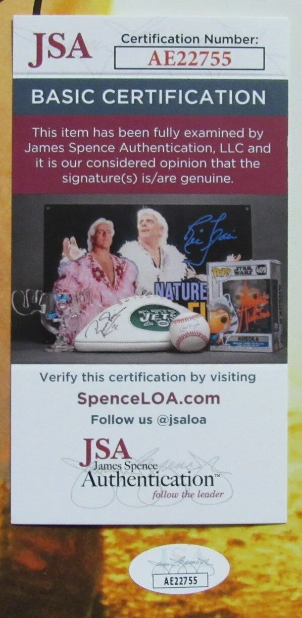Michael J Fox/Christopher Lloyd Signed 16x20 Photo Back to the Future JSA 173692, image 3