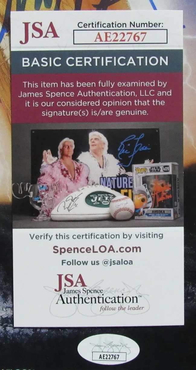 Michael J Fox/Lloyd/Thompson/Wilson (4)Signed 11x17 Photo Back to Future JSA 093, изображение 3