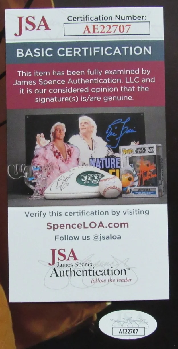 Michael J Fox/Christopher Lloyd Auto/Sign 16x20 Photo Back to Future JSA 174010, image 3