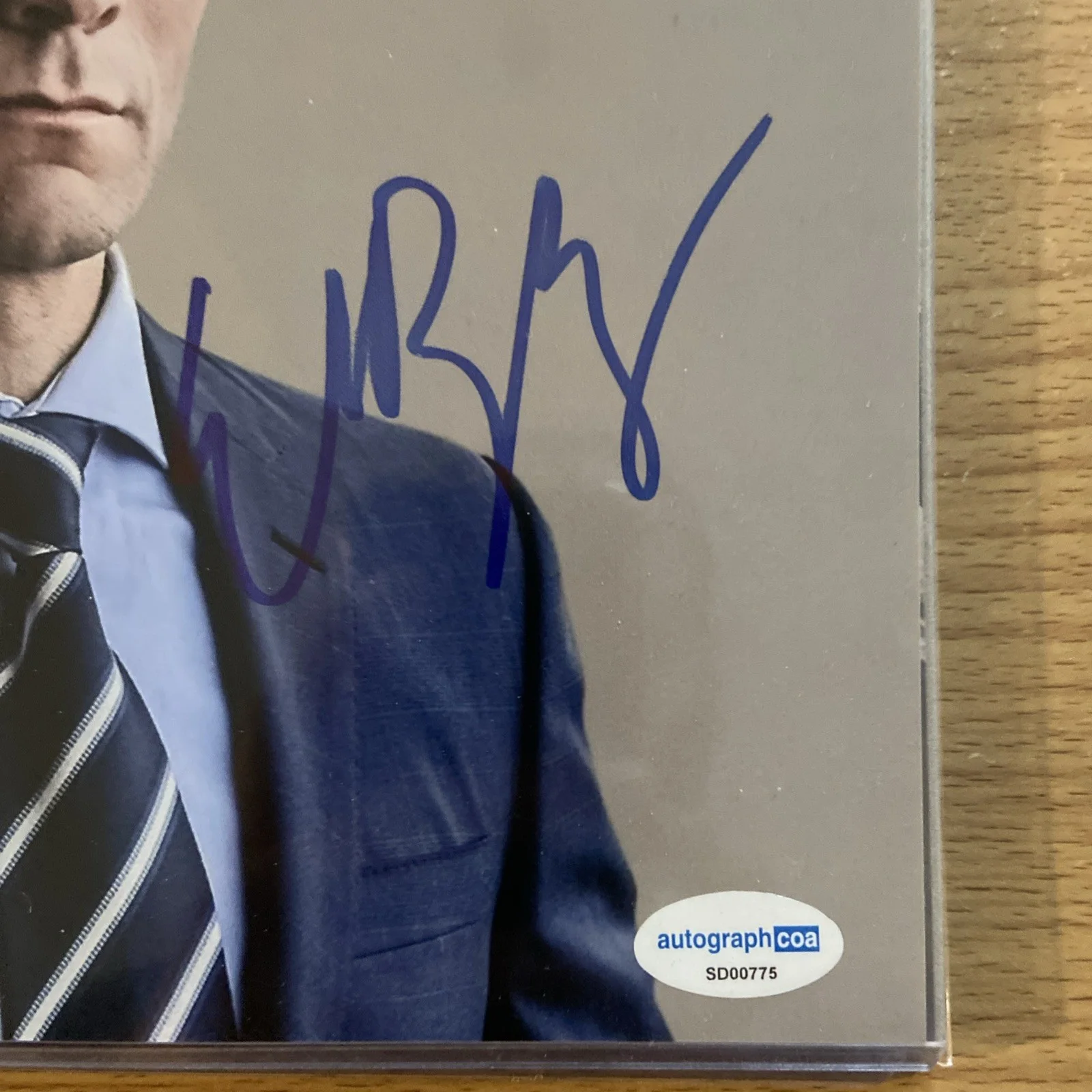 Wes Bentley Auto Yellowstone Jamie Dutton Signed 8x10 ACOA, image 2