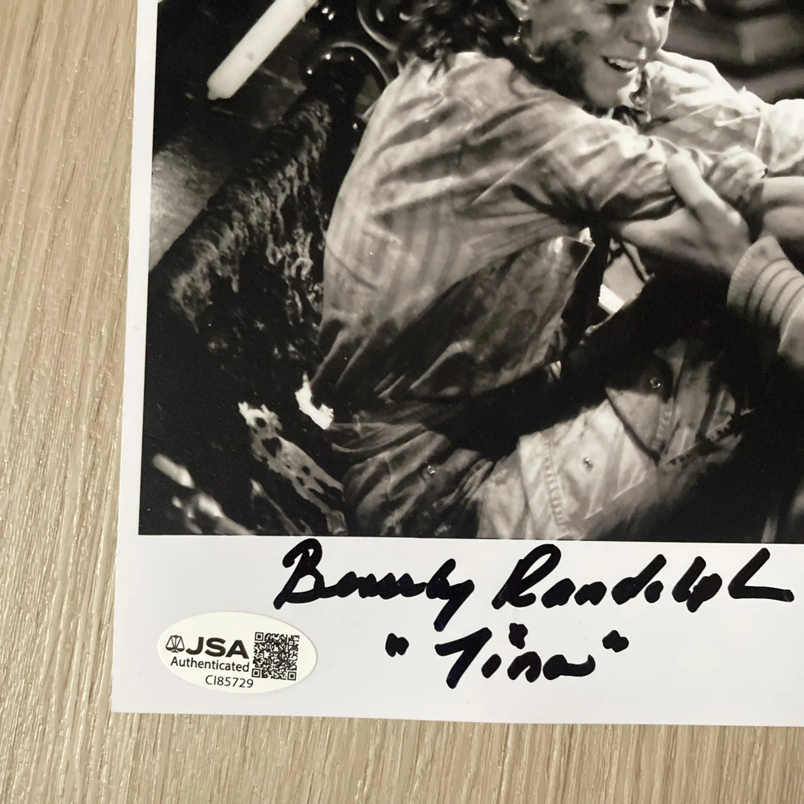Beverly Randolph and Thom Matthews signed Return Of The Living Dead 8x10 JSA, изображение 3